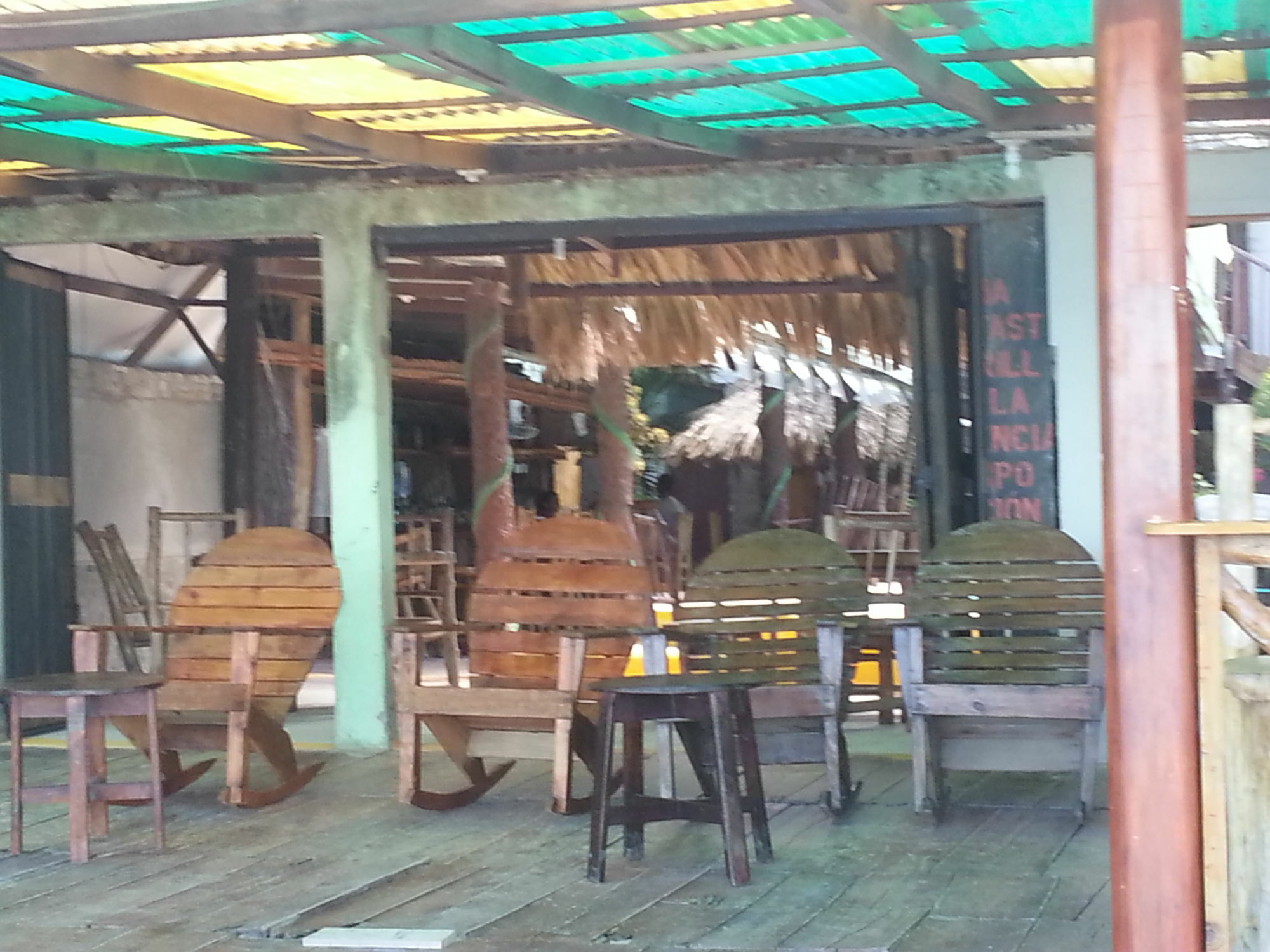 La Delphina Bed&Breakfast Bar&Grill La Ceiba Exterior foto